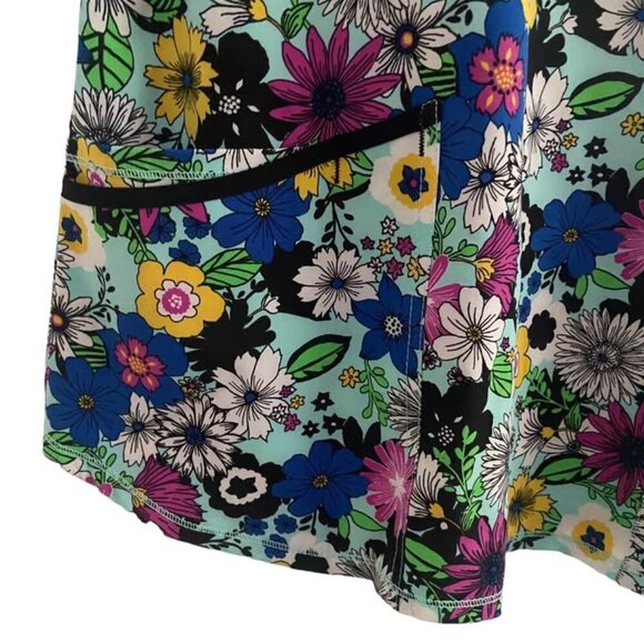 Floral Scrub Top NEW Women’s XL - Picture 2 of 2
